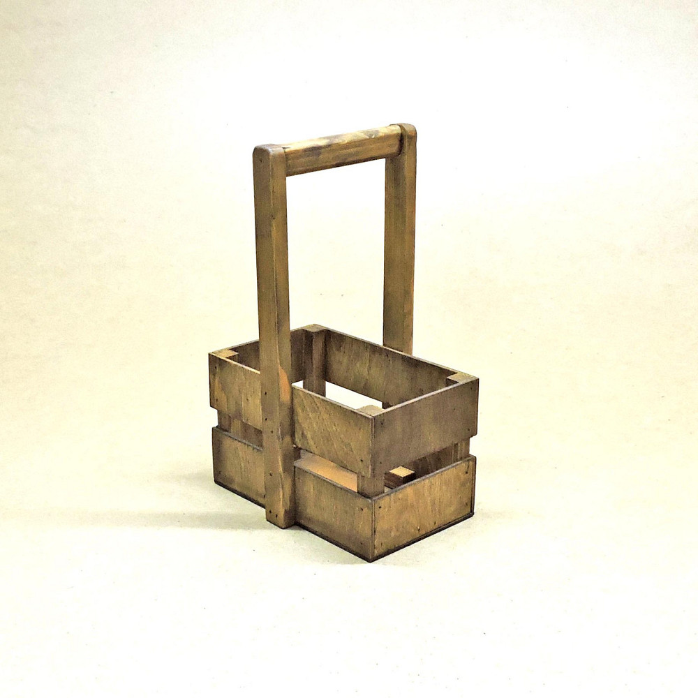 Подарунковий кошик "Шеллі 12х20" капучино Миколаїв - фото 2