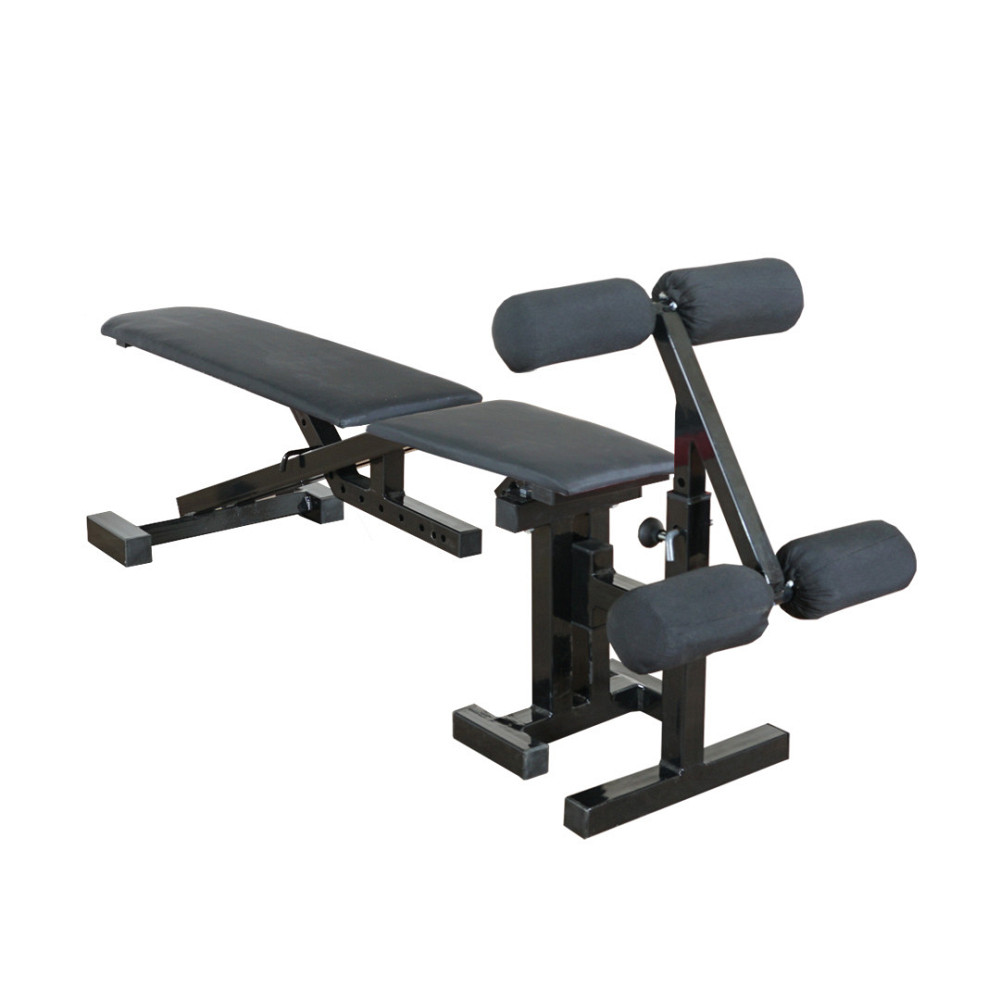 Скамья регулируемая с отрицательным углом та фиксаторам для ног Стойки, скамьи для жима и приседаний без стоек Киев - изображение 1