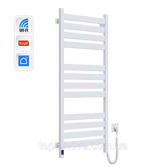 Сушарка для рушників Largo 500х1200 Sensor з Wi-Fi, права з таймером, білий оксамит Чернівці