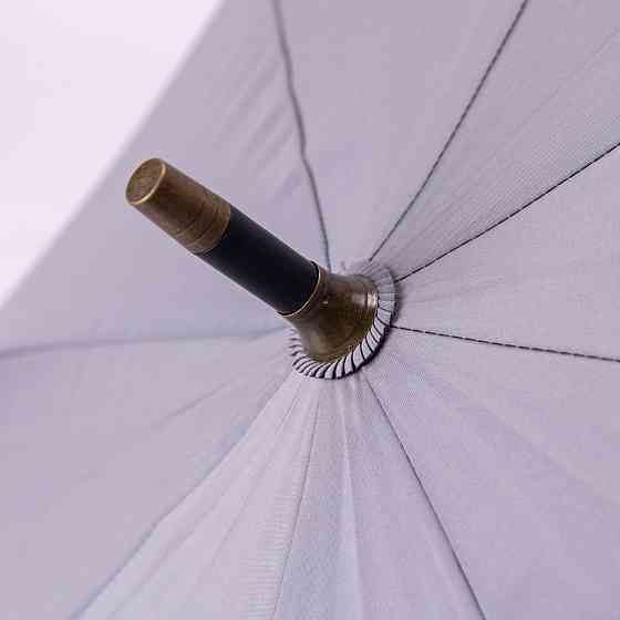 Полуавтоматичний зонт-трость сірий 124 см Київ