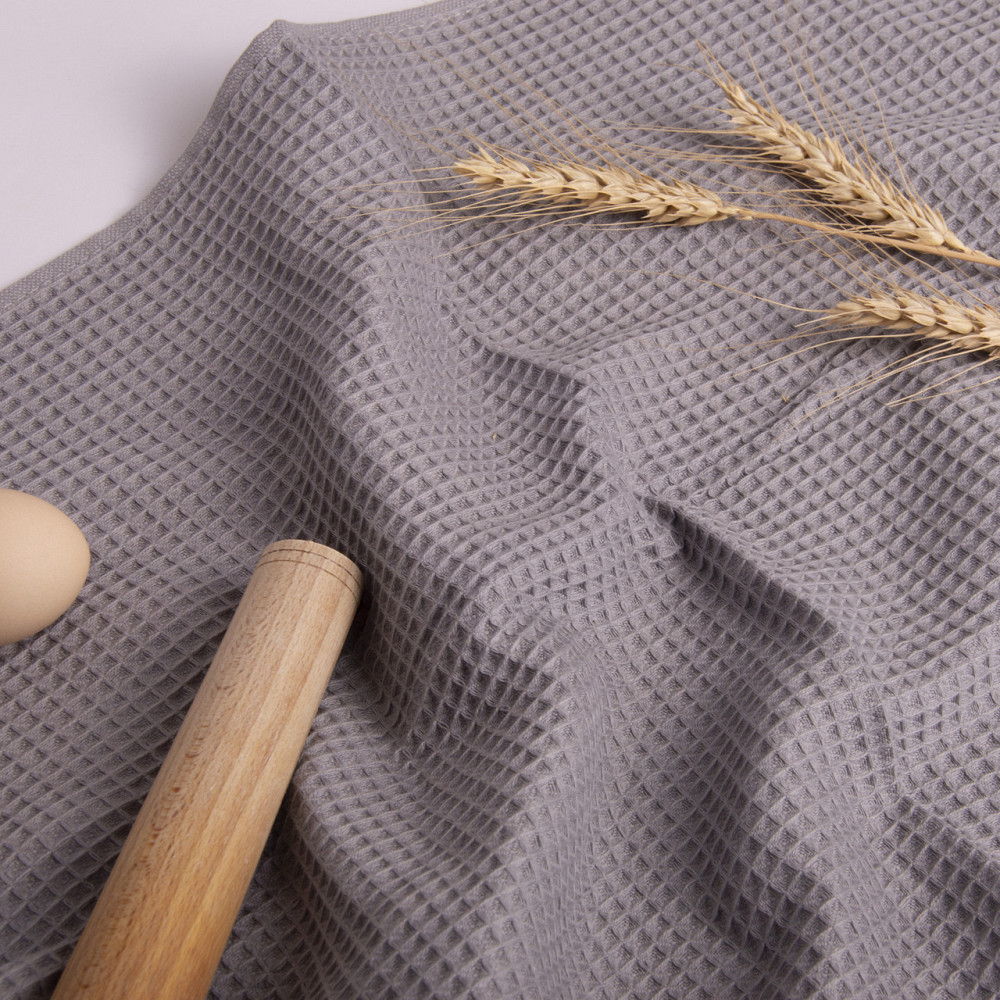 Вафельний рушник Ideal Textile 40х60 см 240 г/м2 (56860817) Сірий Чернівці - фото 4
