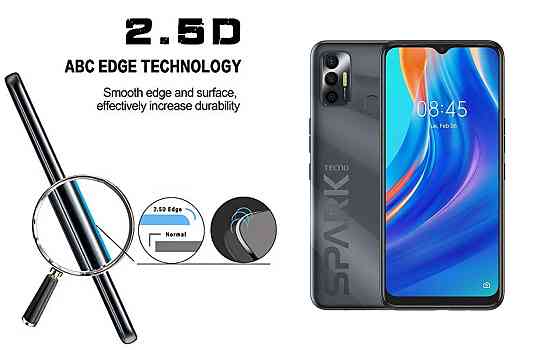 Защитное стекло ArmorGlass для TECNO Spark 7 (KF6n) – устойчивое к царапинам и ударам Киев