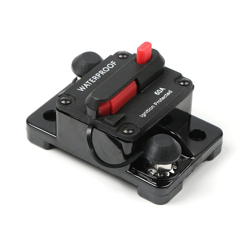 Предохранитель автоматический DC 12-48В 60А с ручным сбросом, IP67, тип А Винница - изображение 1