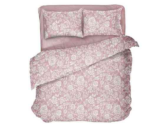 Комплект постельного белья 1,5-х сп (напечатанный, нав. 50*70 - 1шт) PROVANCE coral микрофибра ТМ DAISY Киев