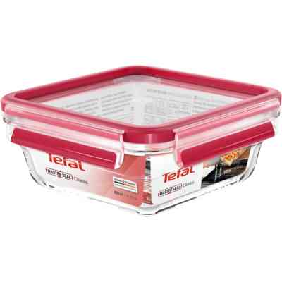 Харчовий контейнер Tefal Masterseal Glass Red 800 мл (N1041410) Вінниця