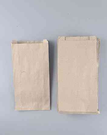 Бумажные пакеты саше крафт бурий, 140х50х280, 40г/м2 (100 шт) Харьков