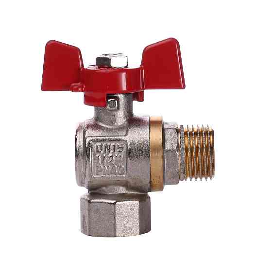 Кран кульовий Q PROFESSIONAL 1/2″  нв КБ  кутовий Q154  PN40 Луцк