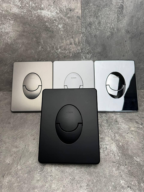Панель змиву пластикова Koer KT-0606-05 157x198x3mm, кнопка закруглена   ( KR5343 ) 27136 Харьков - изображение 6