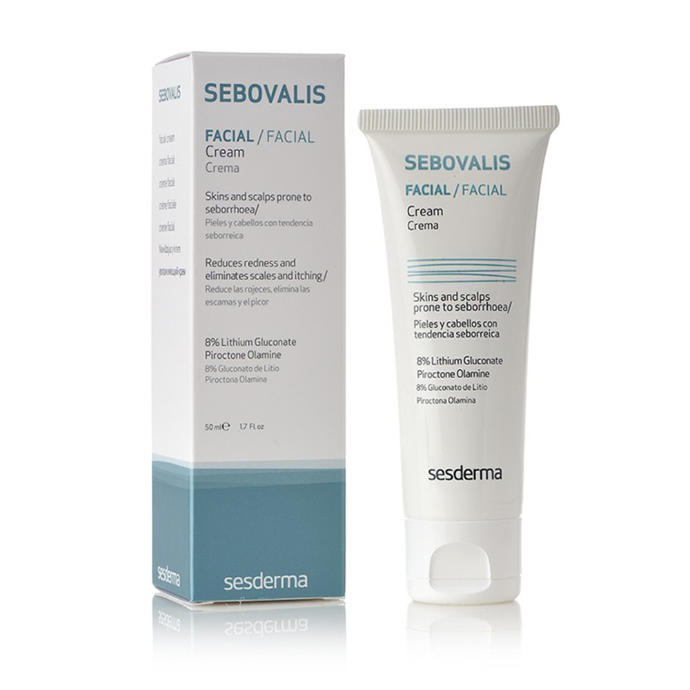 Сесдерма Sebovalis Крем для кожи лица с себореей SesDerma Sebovalis Facial Cream, 50 мл Днепр - изображение 1