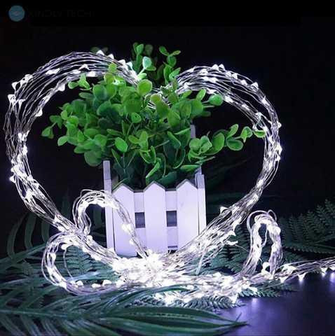 Гирлянда на батарейках роса Niki Light 30 метров 300 лед пульт 8 режимов гирлянда от батереек и USB  Біла Киев - изображение 7