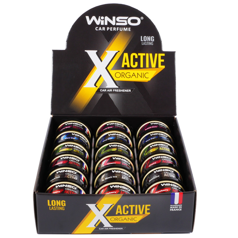 Ароматизатор Winso X Active Organic MIX №1 набор Львов - изображение 2