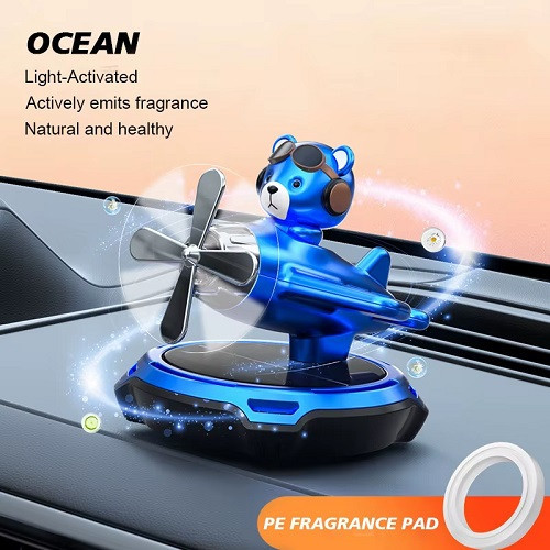 Ароматизатор Pilot Bear на сонячній батареї, синій Харків - фото 5