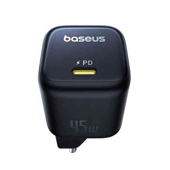 Сетевое зарядное устройство Baseus PicoGo GaN Fast Charger 1C 45W EU Cosmic Black Одесса