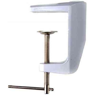 Металева струбцина для лампи-лупи ZD-129, настільне кріплення Київ