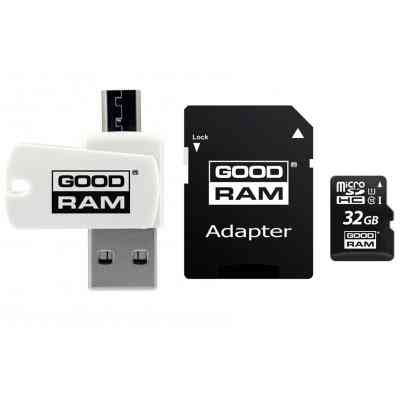 Карта памяти Goodram 32GB microSDHC class 10 UHS-I (M1A4-0320R12) Винница