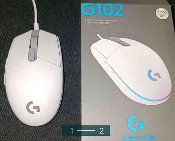 Миша: Logitech G102. Київ