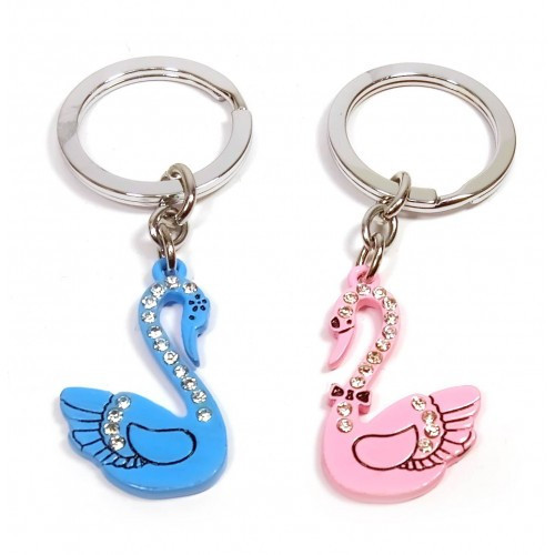 Брелок парний Лебеді Київ - фото 1