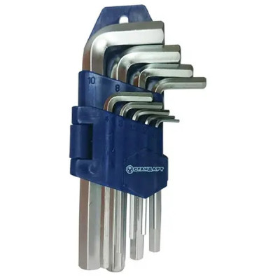 Ключ Стандарт шестигранный Г-образных 9шт. (HKS0901) Винница - изображение 1