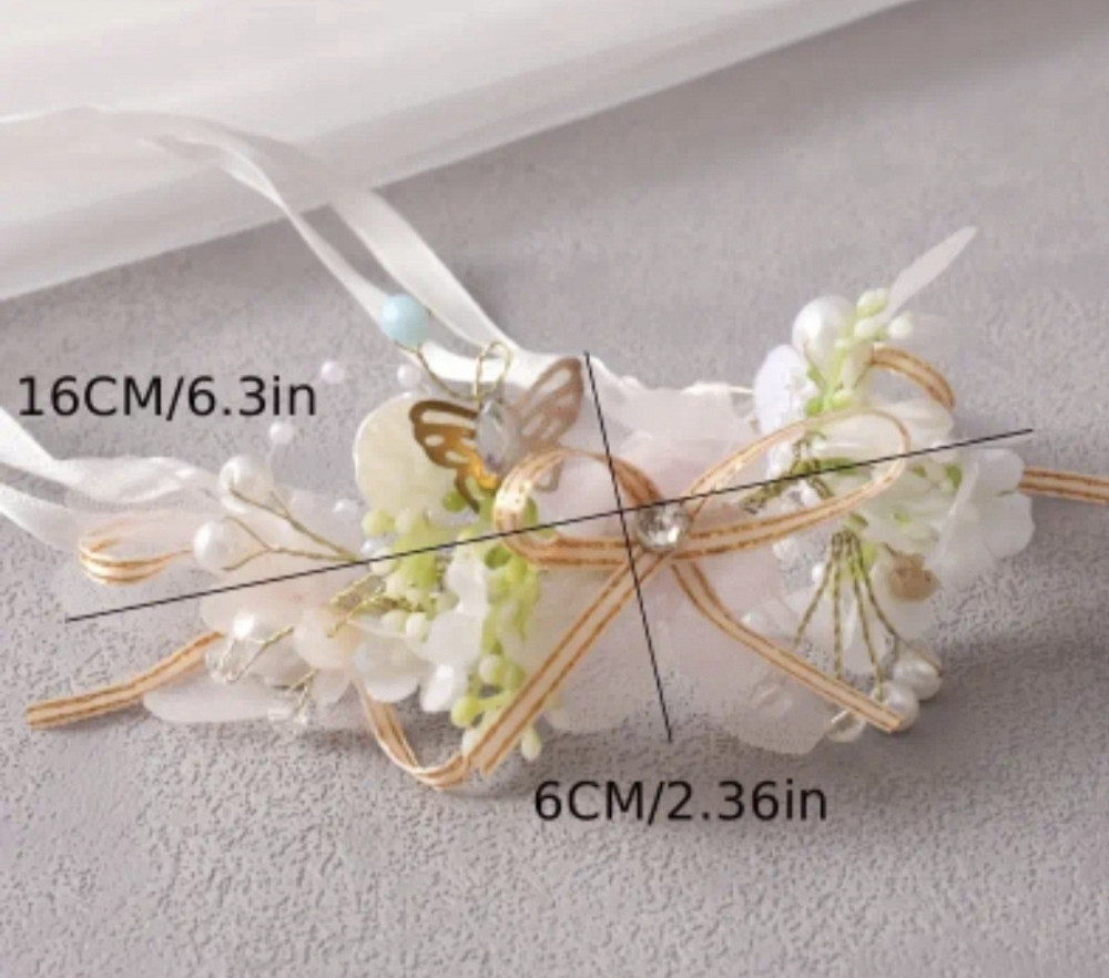 Віночок з квітками для дівчинки Смела - изображение 3