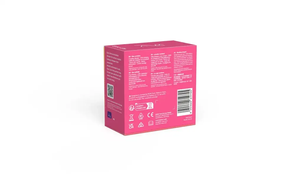Смарт-вібратор для пар We-Vibe Sync Lite Pink, 10 віброрежимів, можна поєднувати з проникним сексом Львів - фото 10