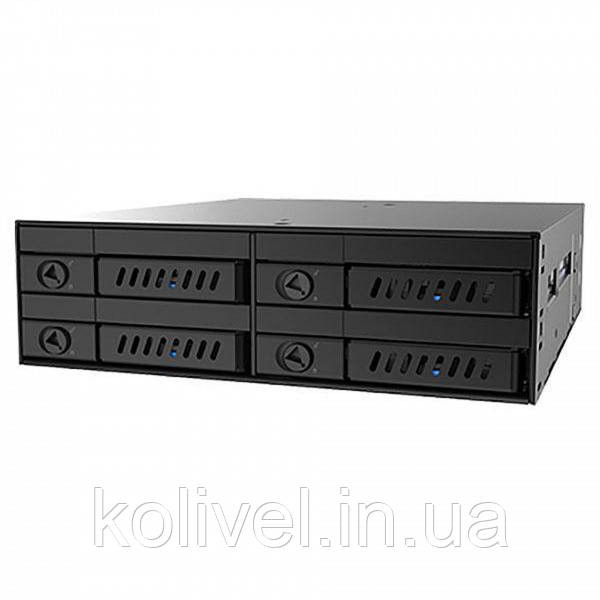 Бекплейн Chieftec CMR-425 1x5.25" -> 4x2.5" HDDs Hot-Swap Metal (CMR-425) Київ - фото 1