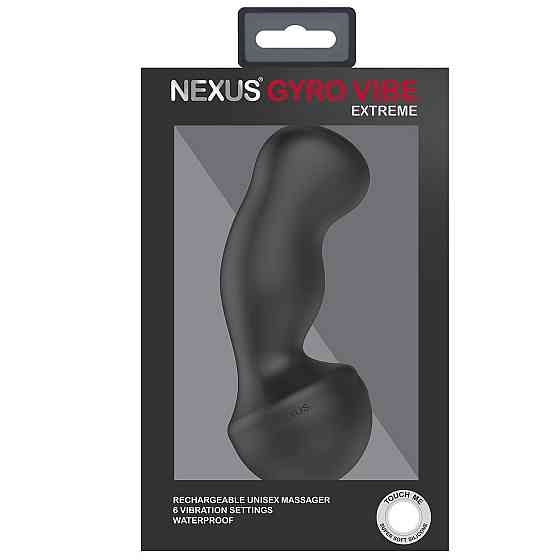 Вибромассажер простаты Nexus Gyro Vibe EXTREME: массаж простаты без рук, новый размер Sex Aura Киев