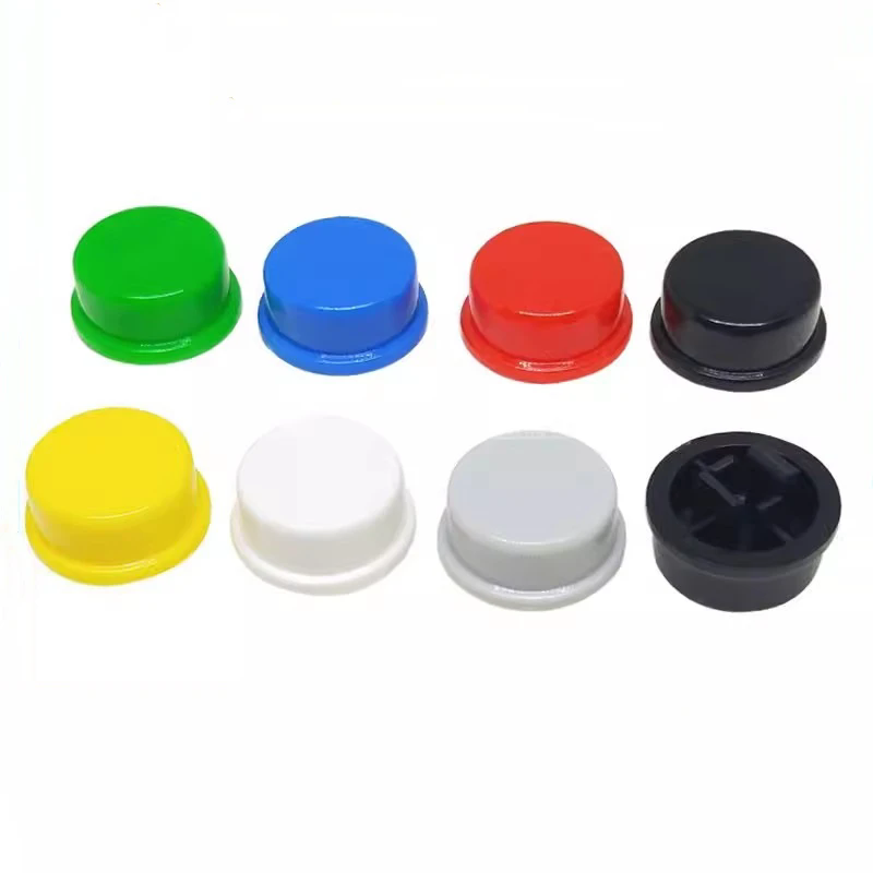 Круглі кольорові колпачки для кнопок, 100 шт. Київ - фото 3