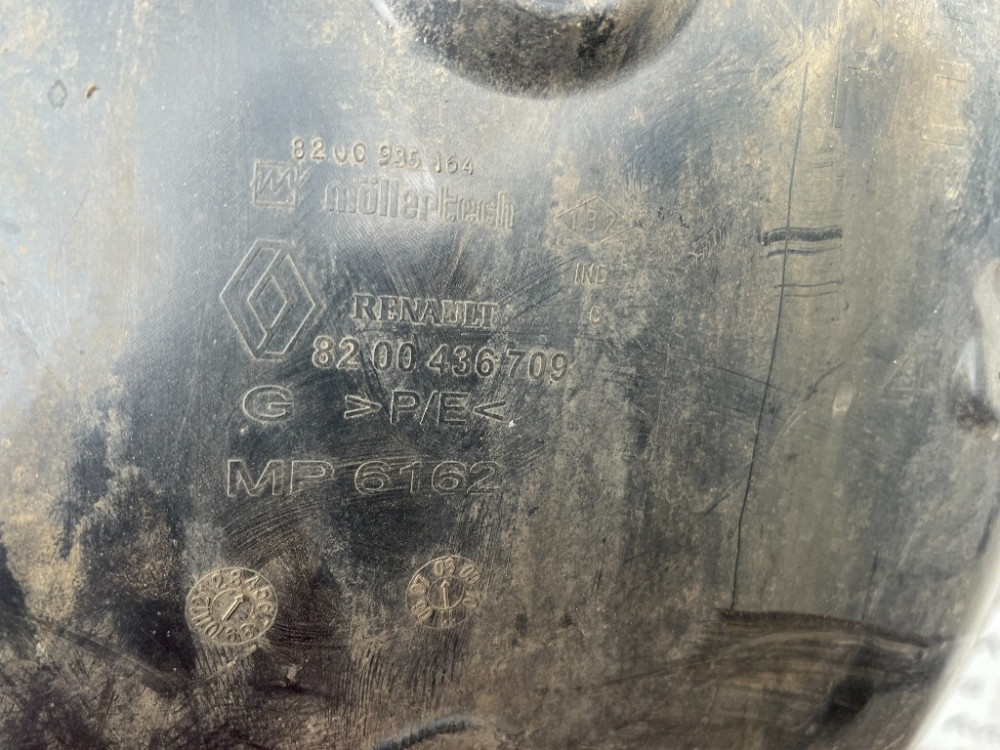 Підкрилок передній лівий (задня частина) Renault Kangoo 2008-2021 (8200436709) Ковель - изображение 2