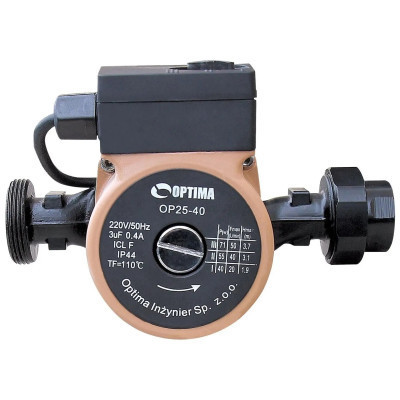 Циркуляційний насос Optima OP25-60-180, G 1 1/4", 10 бар, 180мм, 110Вт, 230В (8158) Вінниця - фото 2