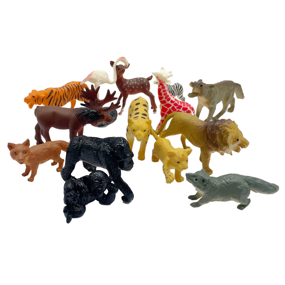 Дитячий набір тварин "Animal Kingdom" 9618-32 12 шт, від 4 см Вінниця - фото 1