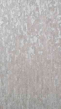 Шпалери вінілові на флізеліні Pera метрові під штукатурку структурні оксамит золотисті Київ