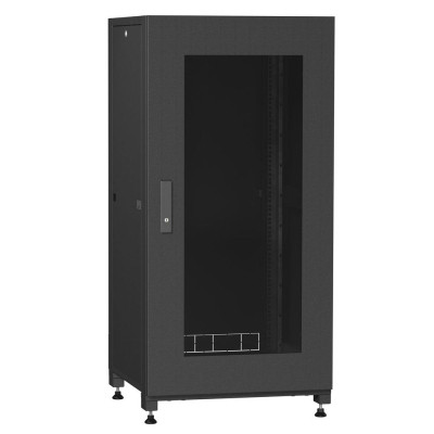 Шкаф напольный Ipcom 24U 19" 600x1000 (С-24U-06х10-ДС-ПГ-9005) Винница - изображение 1