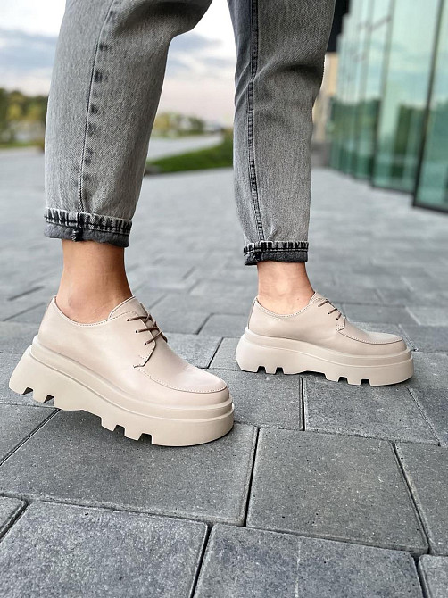 Nivelle Туфлі жіночі NIVELLE 2138/Соня-6 латте (весна-осінь, шкіра натуральна) (4807) Коломия - фото 2