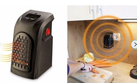 Електрообігрівач Handy Heater 400W керамічний, компактний, економічний та безпечний для дому Одеса