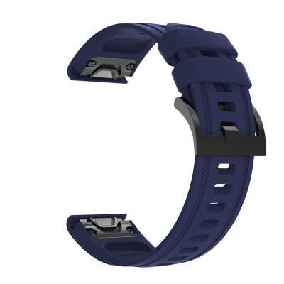 Ремешок для смарт-часов Armorstandart Silicone 20mm для Garmin Fenix 5s/6s Dark Blue (ARM60810) Винница - изображение 3