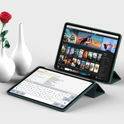 Чехол для планшета BeCover Tri Fold Soft TPU Silicone Apple iPad Air (4/5) 2020/2022 10.9" Dark Green (711130) Винница - изображение 6