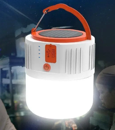 Кемпінговий ліхтар (лампа) TM-B42 на сонячних батареях + Power bank Вінниця