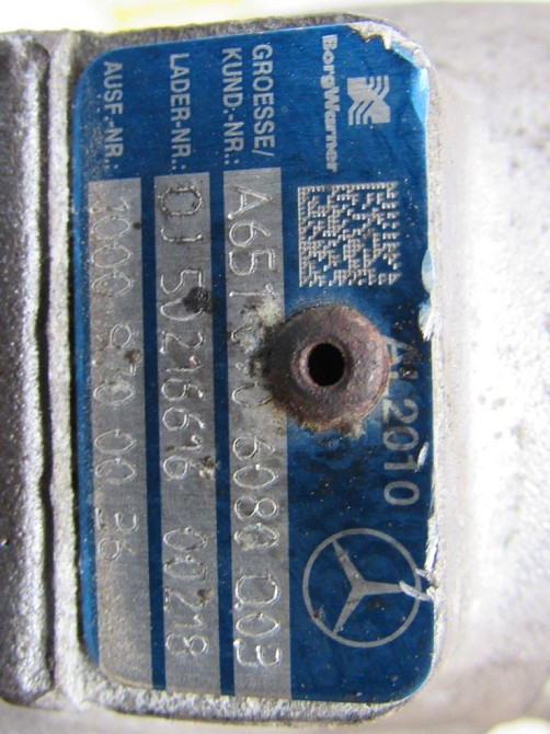 Турбіна Mercedes Sprinter 2.2 Bi turbo 2011-2019 (A6510905380) Ковель - изображение 6