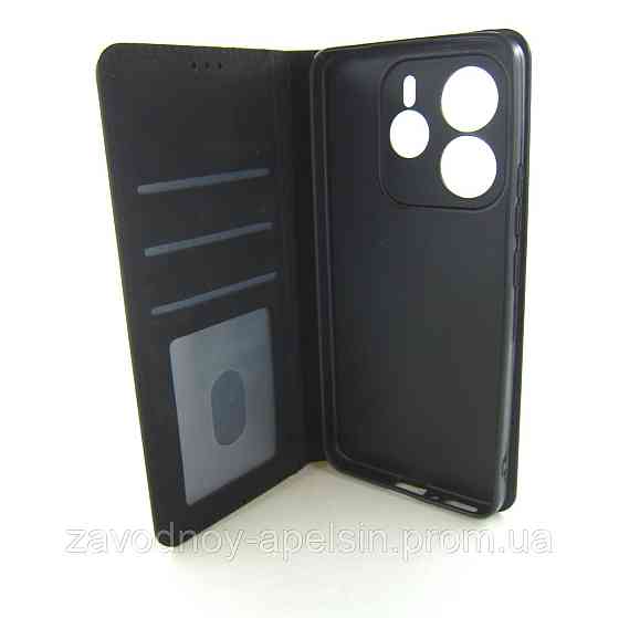 Чохол-книжка Xiaomi Redmi Note 14 5G Захист камери (чорний) Одеса
