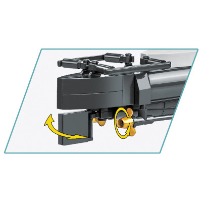 Конструктор Cobi Подлодка Танг SS-306, 777 деталей (COBI-4831) Винница - изображение 7