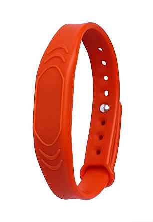 RFID браслет с чипом EM-Marin SEVEN R-63 оранжевый Киев