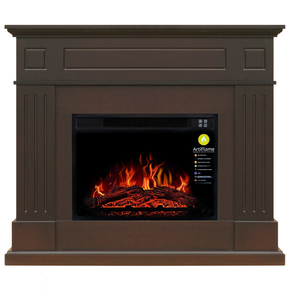 Каминокомплект ArtiFlame LAURITZ AF23S ВЕНГЕ (со звуком) Львов - изображение 1