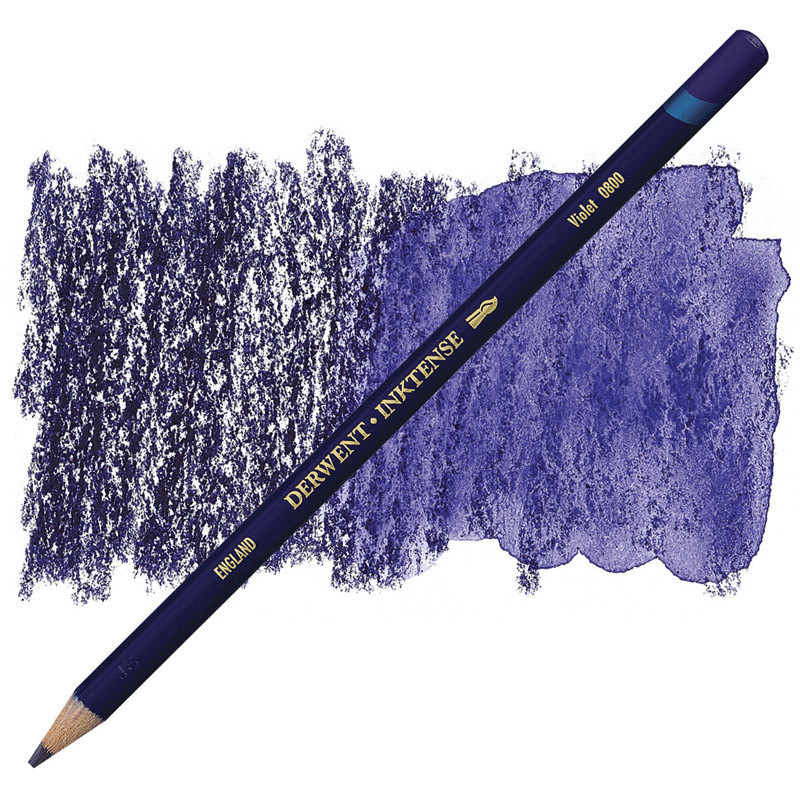 Карандаш чернильный Inktense (0800) Фиолетовый Derwent Київ - фото 1