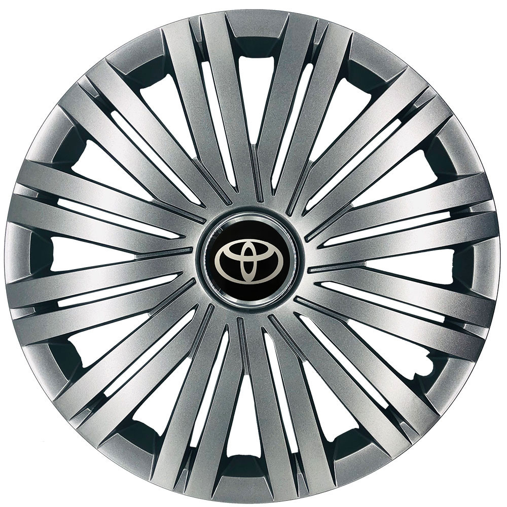 Автомобильные модельные колпаки R17 Toyota 502 4шт, SJS, серебряные Винница - изображение 1
