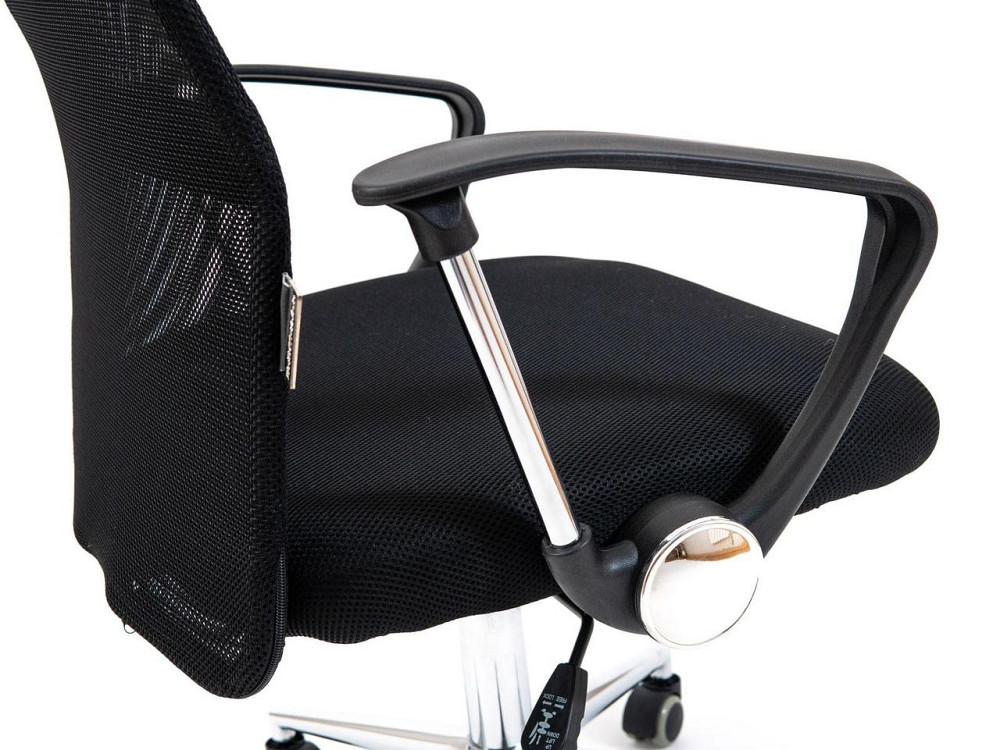 Офісне Крісло Керівника Richman Ultra Хром М1 Tilt Чорний Київ - фото 4