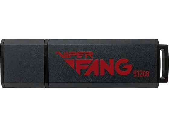 Flash Patriot USB 3.1 Viper FANG 512GB (R-400Mb/s, W-300Mb/s)  Metal/Black Киев