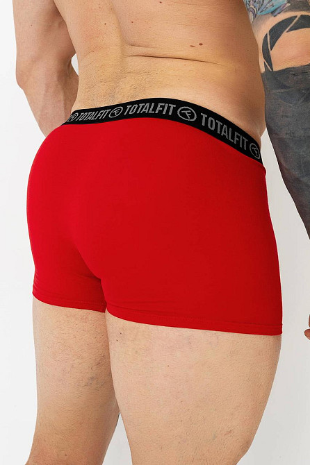 Чоловічі труси-боксери TotalFit TM1-KHL10 M, Черный, Белый, Красный Киев - изображение 6