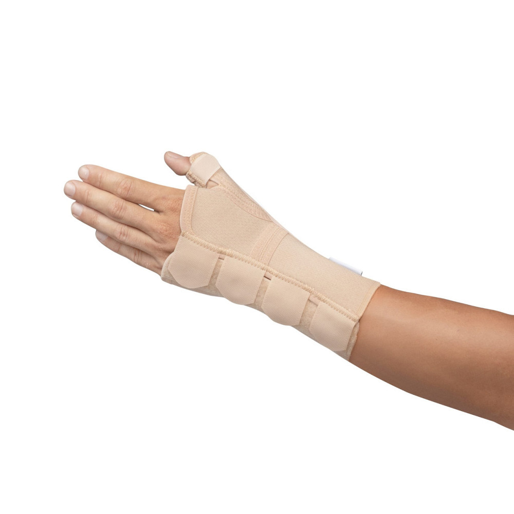 Ортез лучезапястного сустава и первого пальца кисти с металлическими шинами Orliman MFP-80 для левой руки размер M Днепр - изображение 2