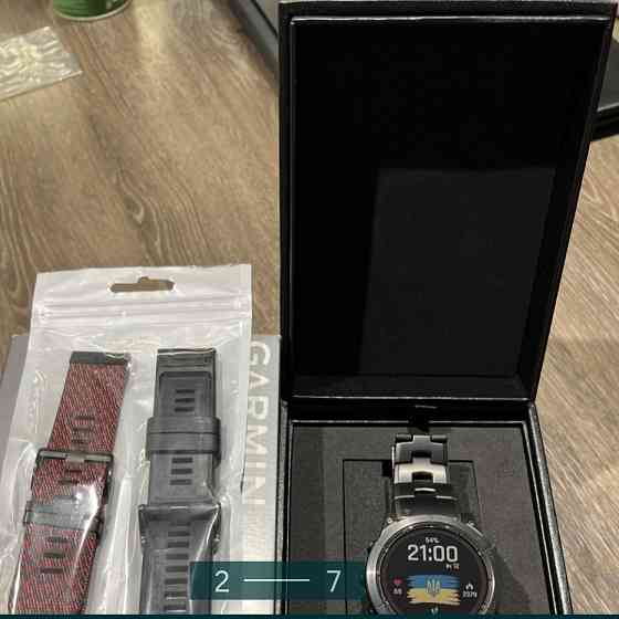 Смарт-Часи Garmin Fenix 7X Pro. Київ
