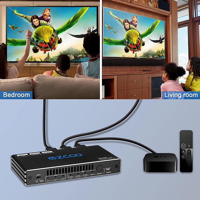 Перемикач Ezcoo HDMI ez-sp12h28s Луцк - изображение 2